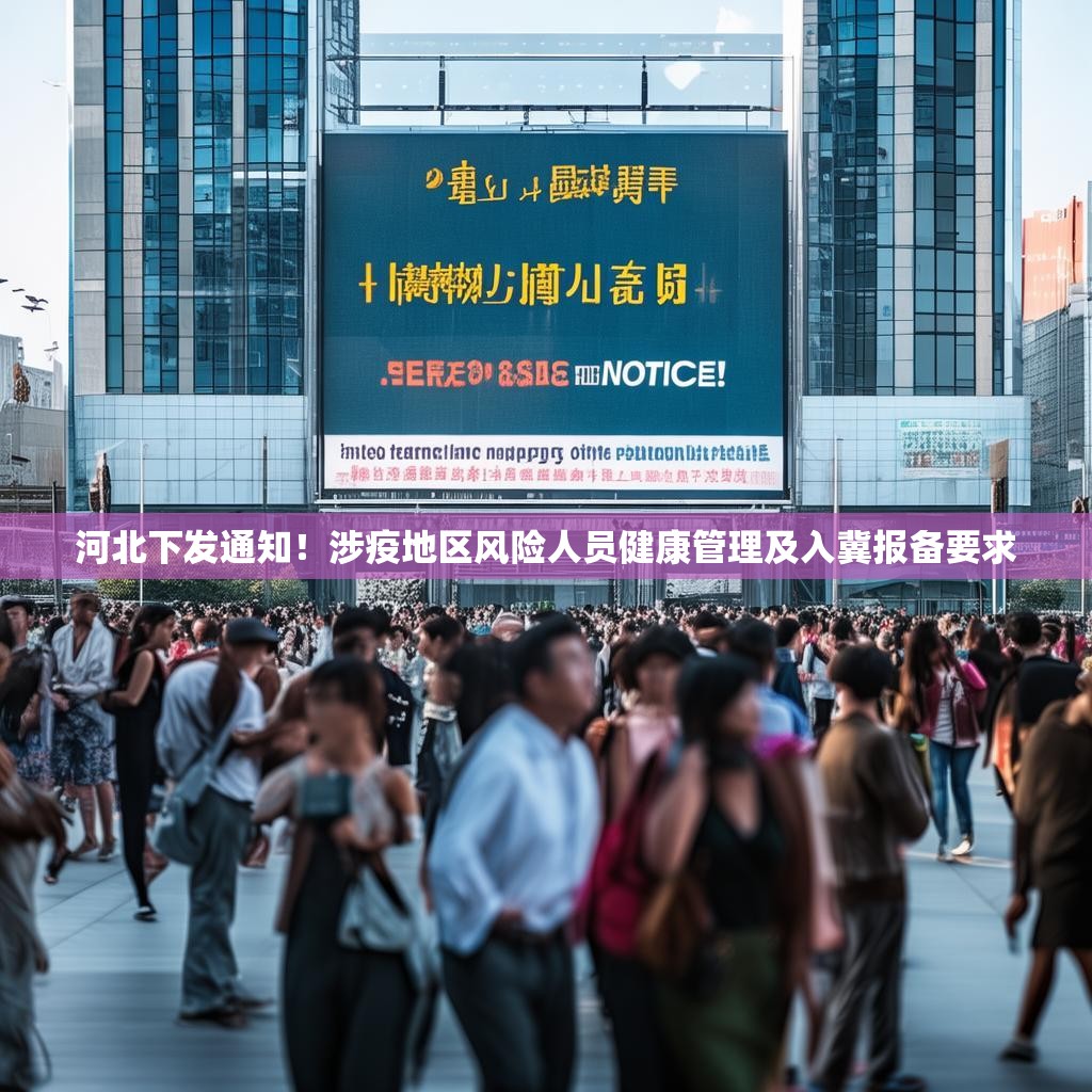 河北下发通知！涉疫地区风险人员健康管理及入冀报备要求