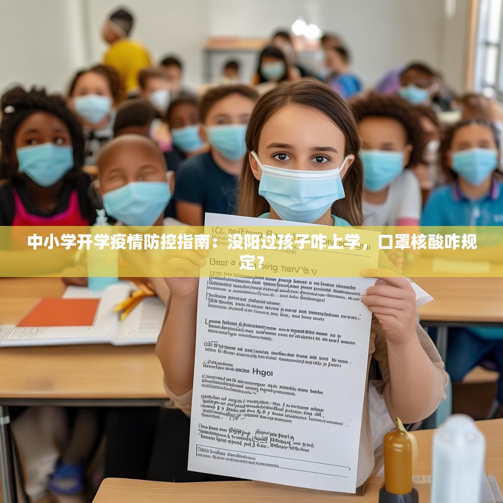 中小学开学疫情防控指南：没阳过孩子咋上学，口罩核酸咋规定？