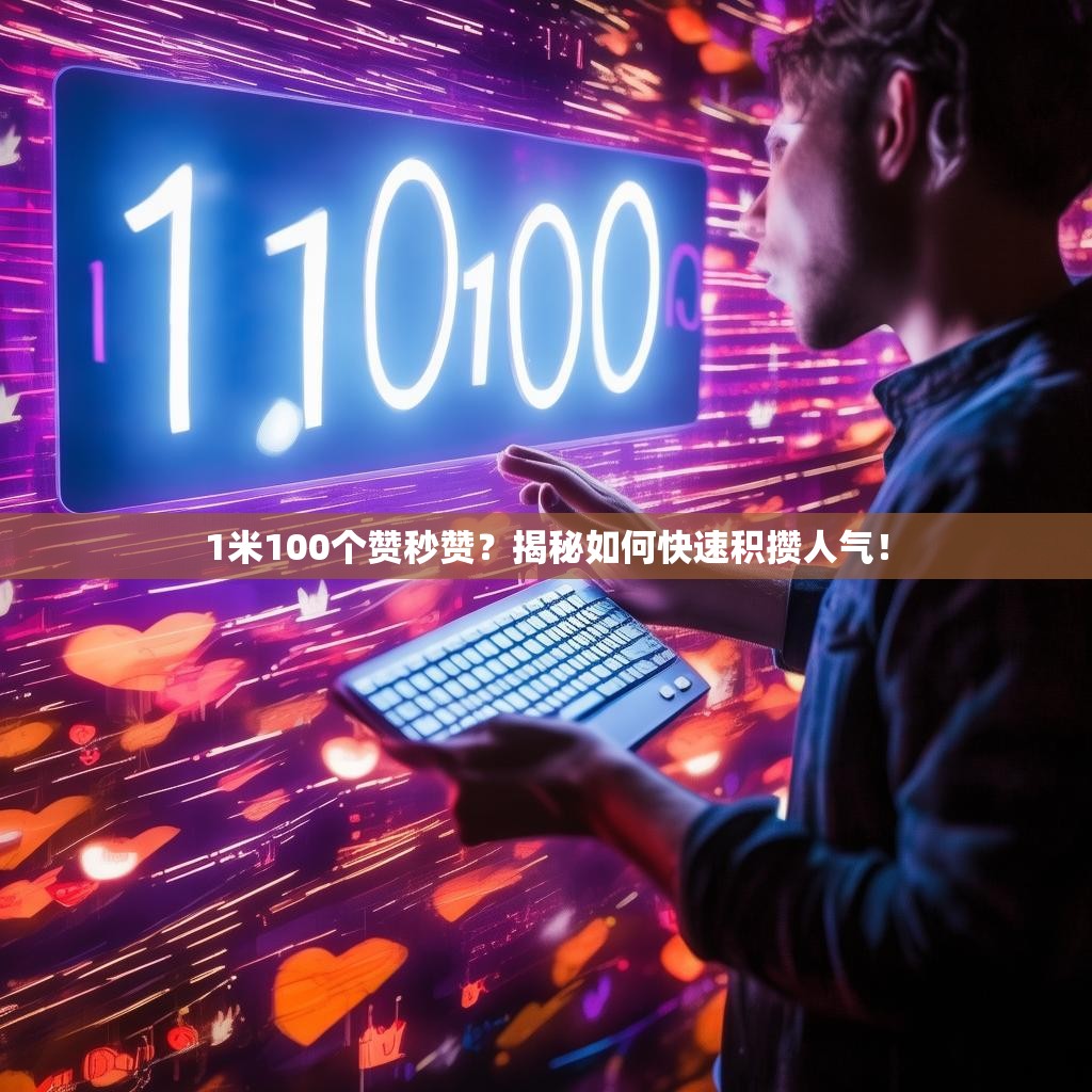 1米100个赞秒赞?揭秘如何快速积攒人气!
