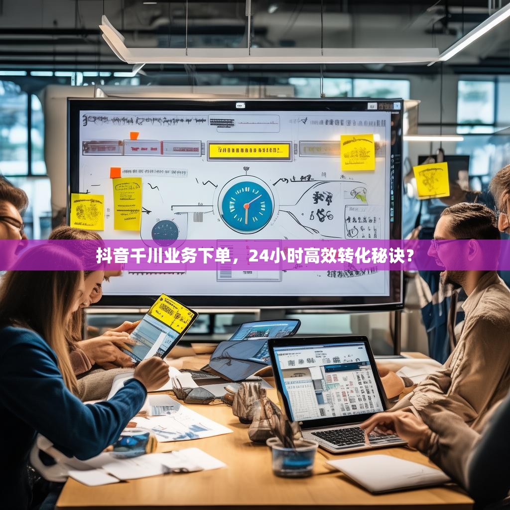 抖音千川业务下单，24小时高效转化秘诀？