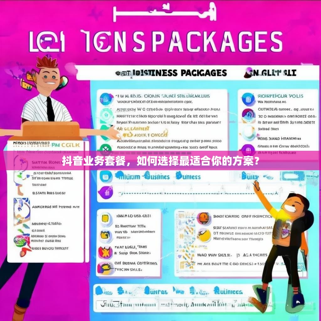 抖音业务套餐，如何选择最适合你的方案？