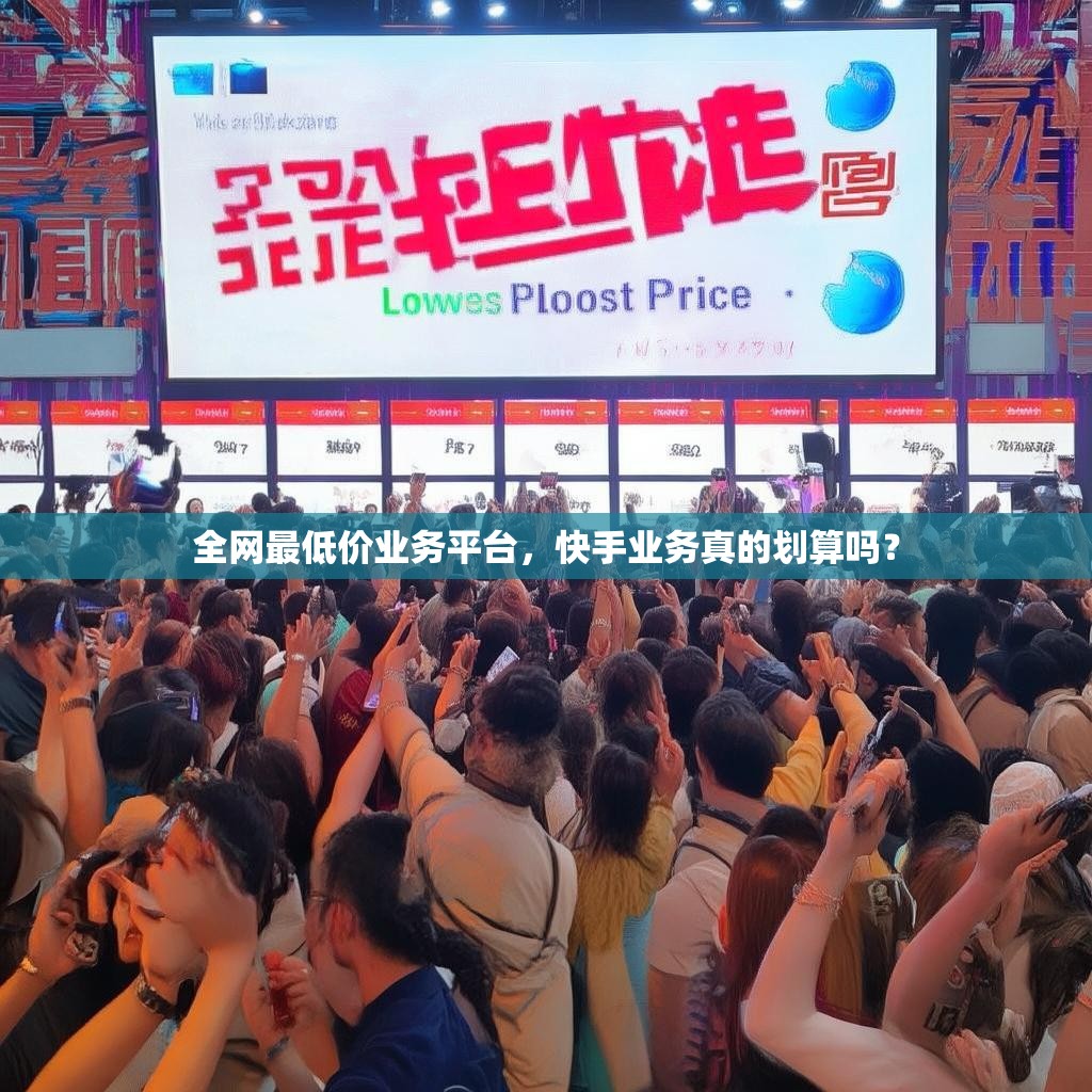 全网最低价业务平台，快手业务真的划算吗？