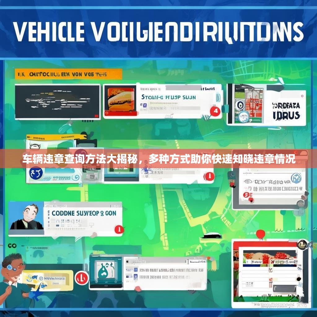 车辆违章查询方法大揭秘，多种方式助你快速知晓违章情况