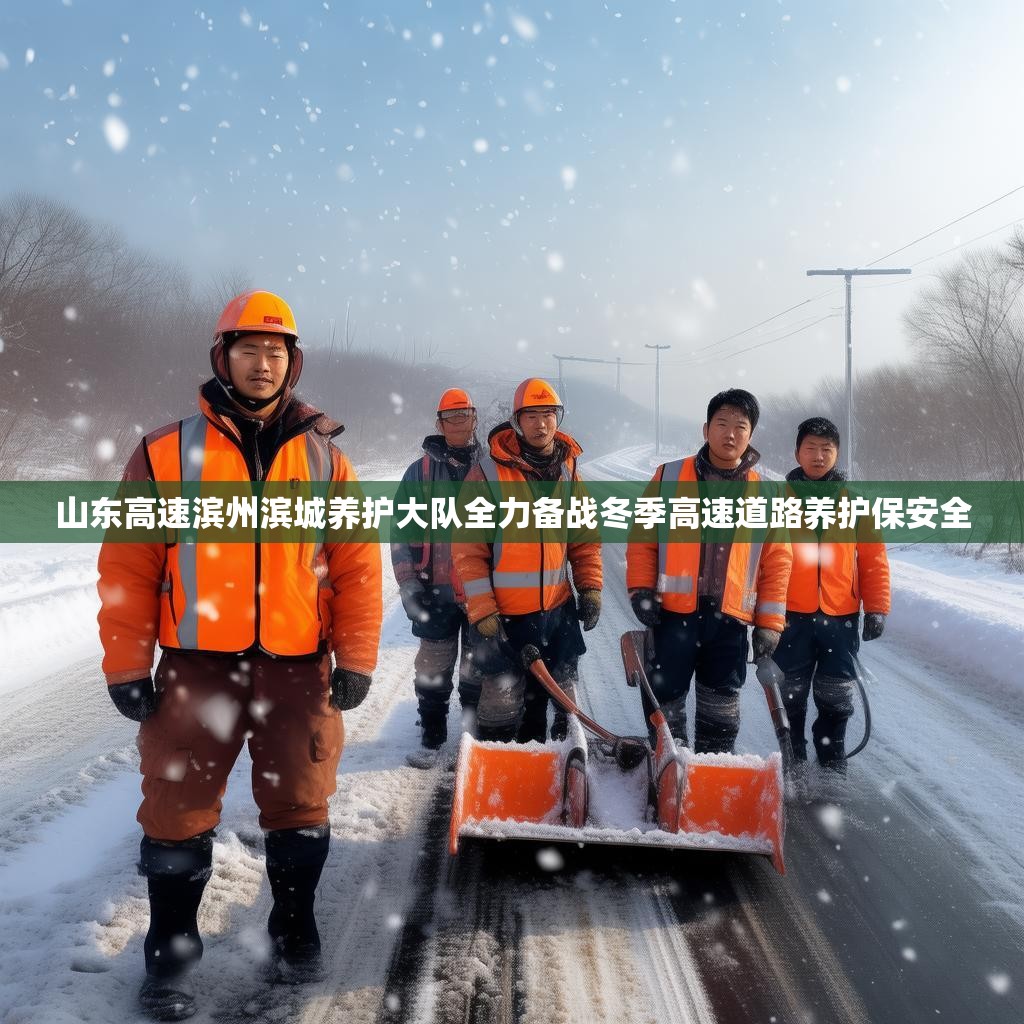 山东高速滨州滨城养护大队全力备战冬季高速道路养护保安全