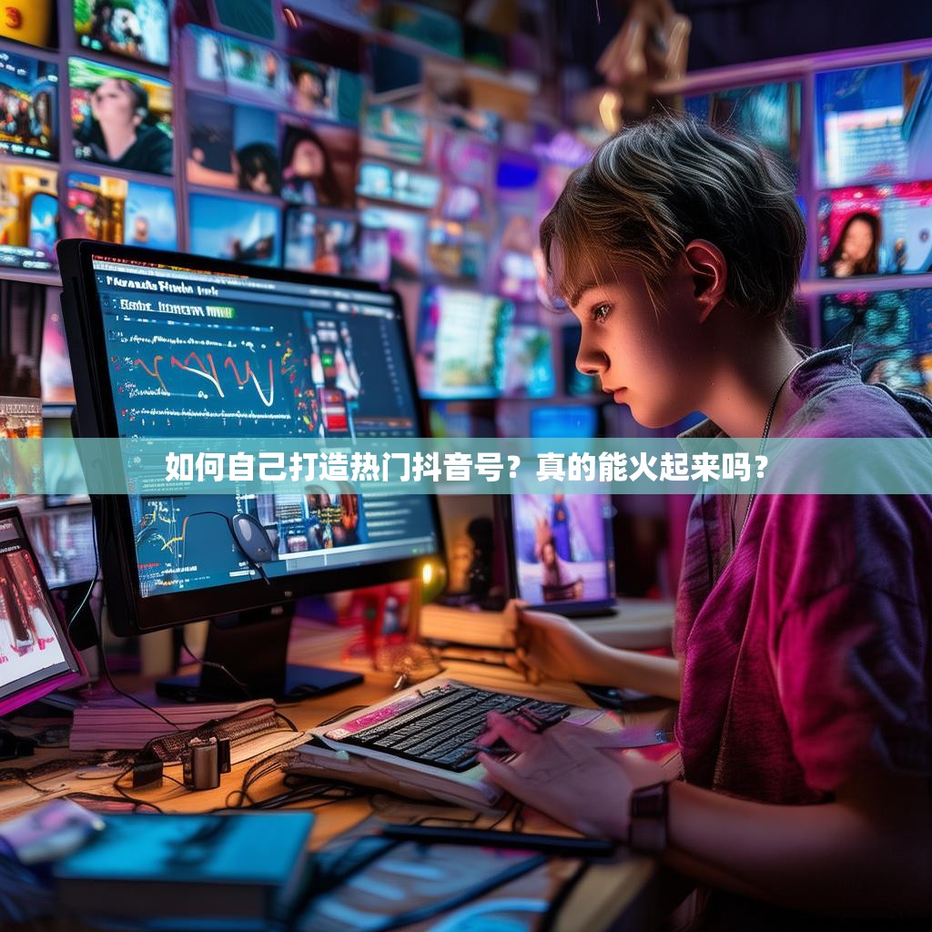 如何自己打造热门抖音号?真的能火起来吗?