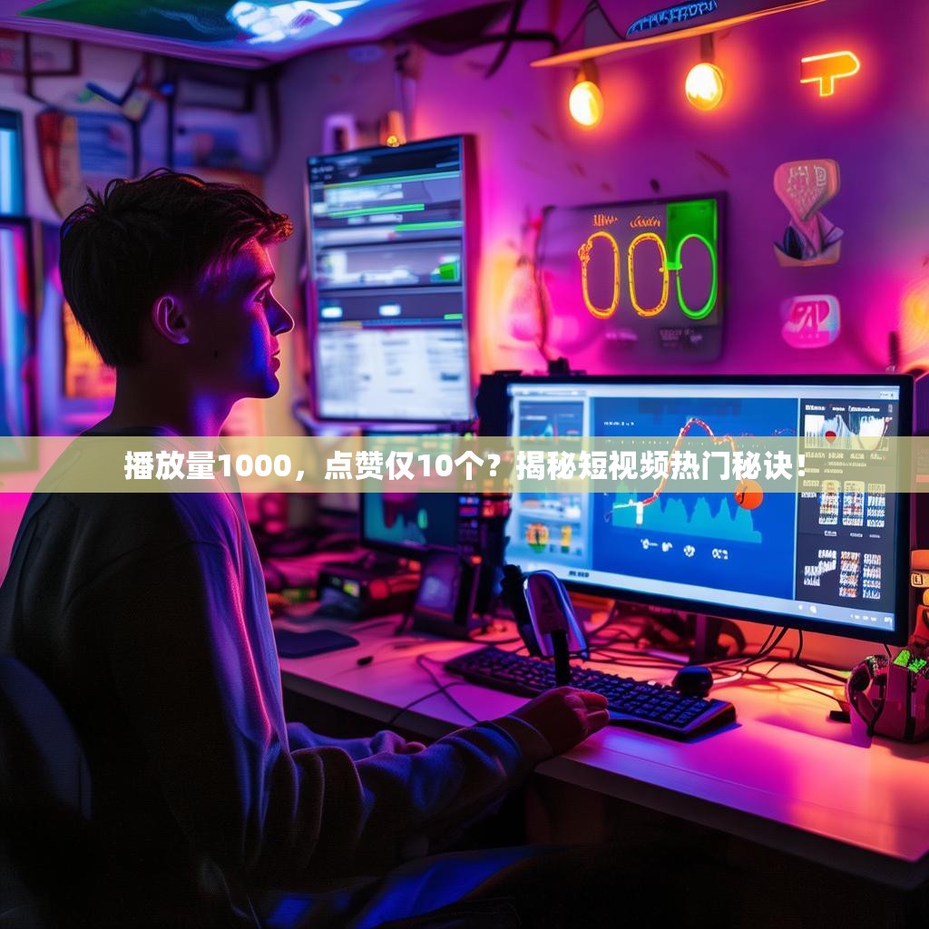 播放量1000,点赞仅10个?揭秘短视频热门秘诀!