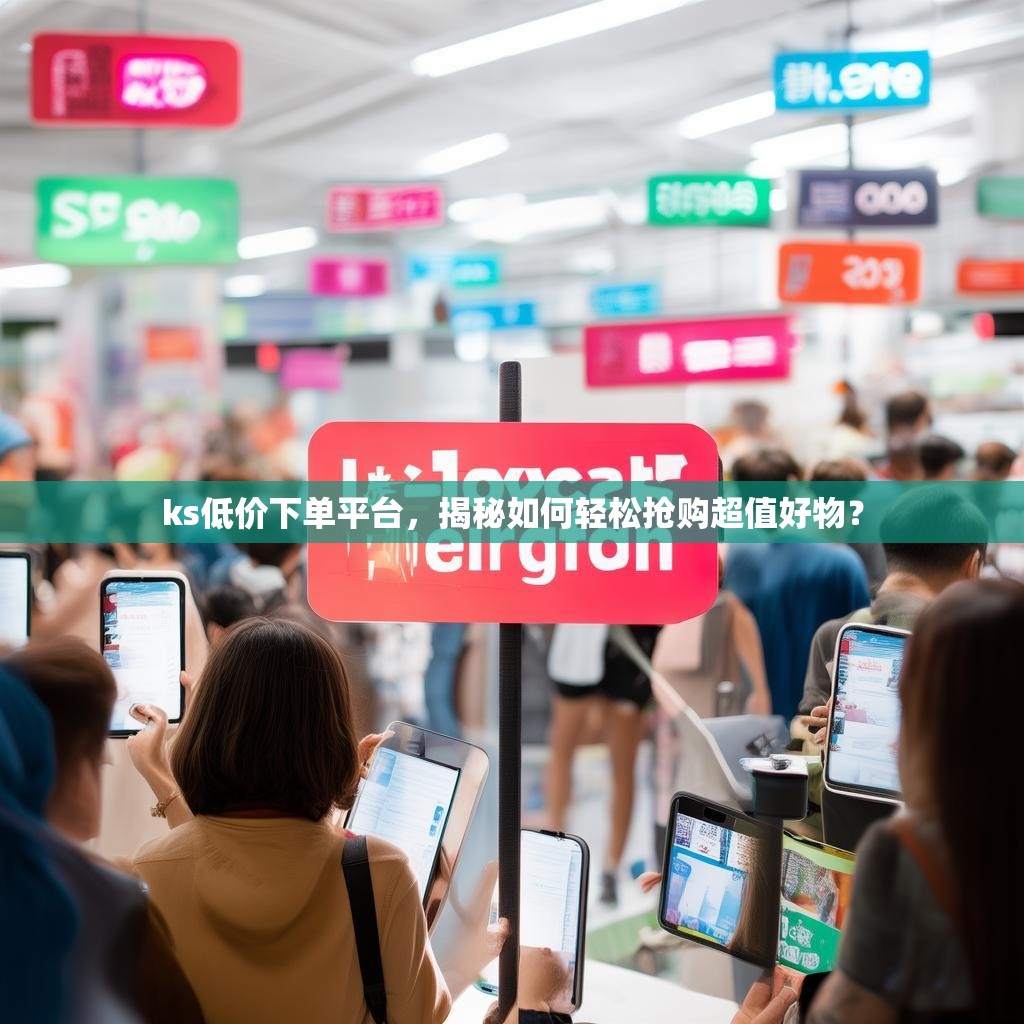 ks低价下单平台,揭秘如何轻松抢购超值好物?