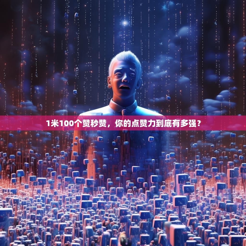 1米100个赞秒赞,你的点赞力到底有多强?