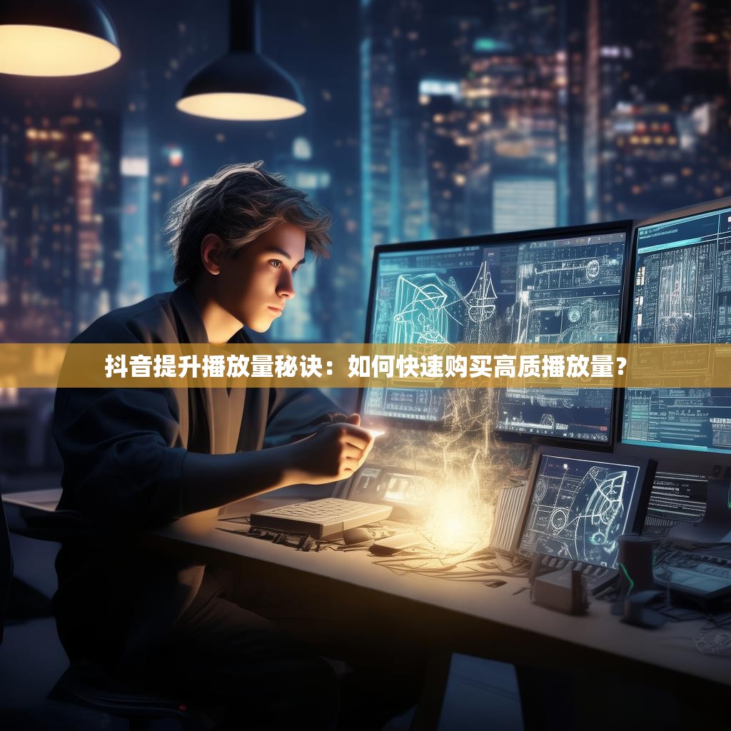 抖音提升播放量秘诀：如何快速购买高质播放量？