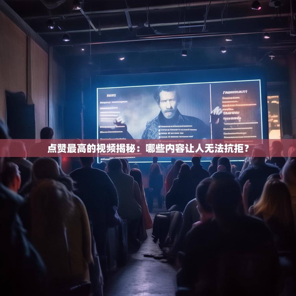 点赞最高的视频揭秘:哪些内容让人无法抗拒?