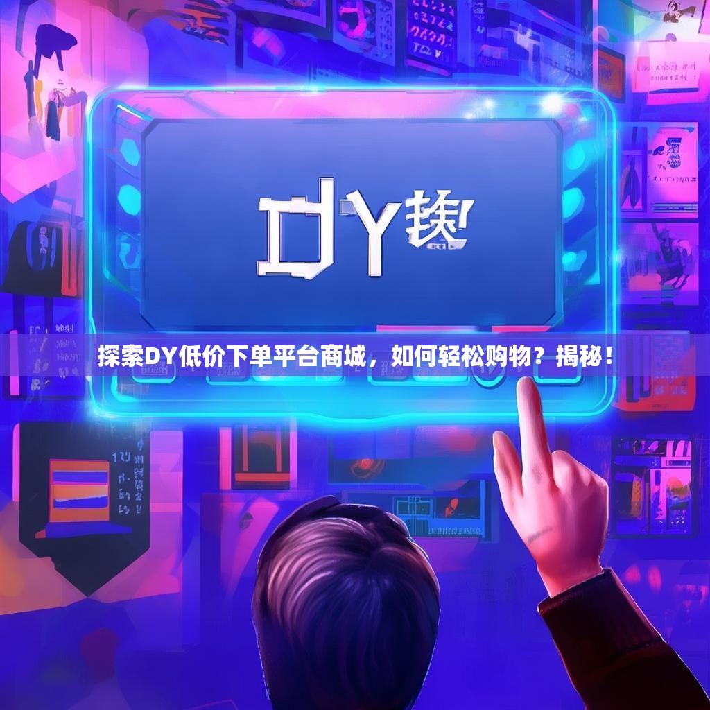 探索DY低价下单平台商城，如何轻松购物？揭秘！