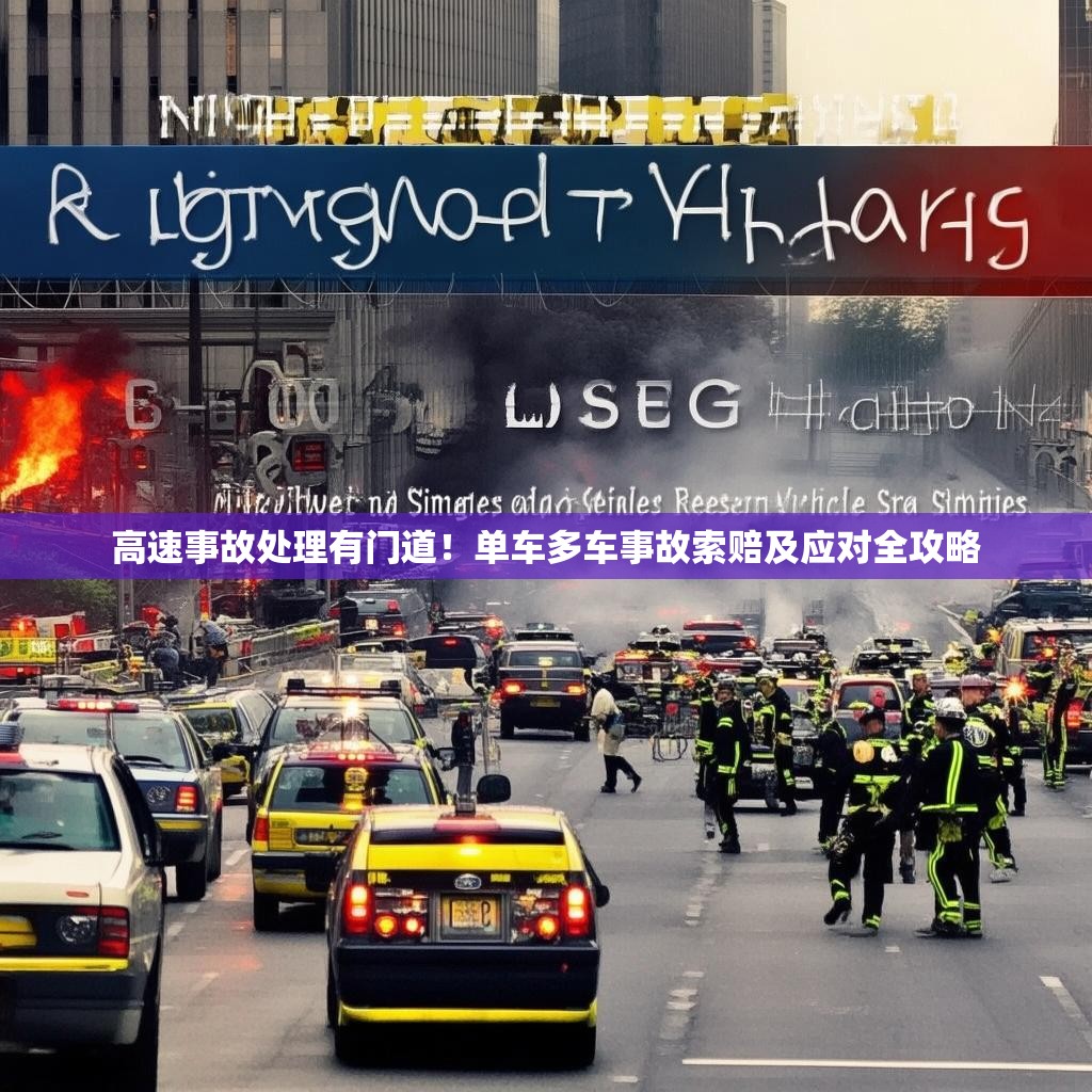 高速事故处理有门道！单车多车事故索赔及应对全攻略