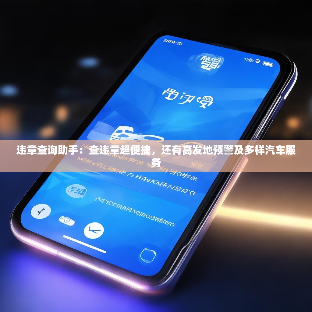 违章查询助手：查违章超便捷，还有高发地预警及多样汽车服务