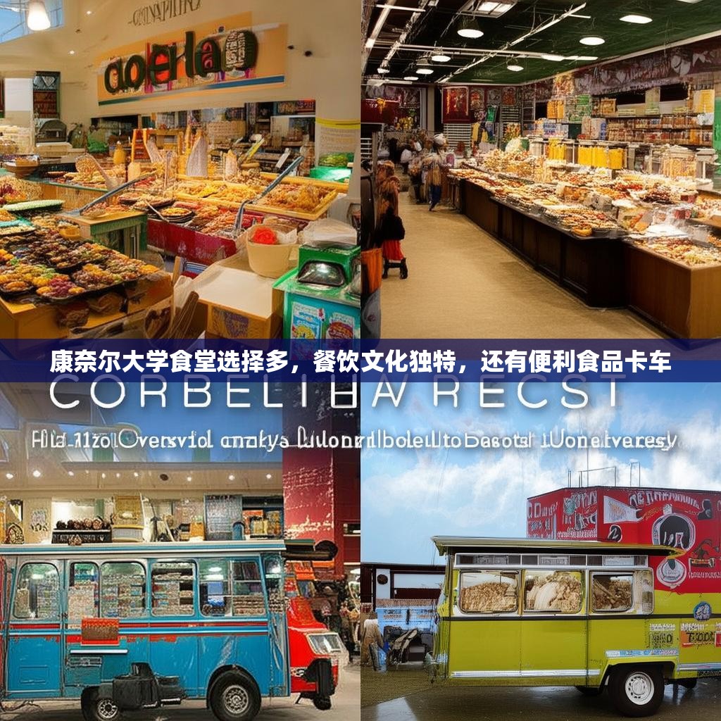 康奈尔大学食堂选择多,餐饮文化独特,还有便利食品卡车