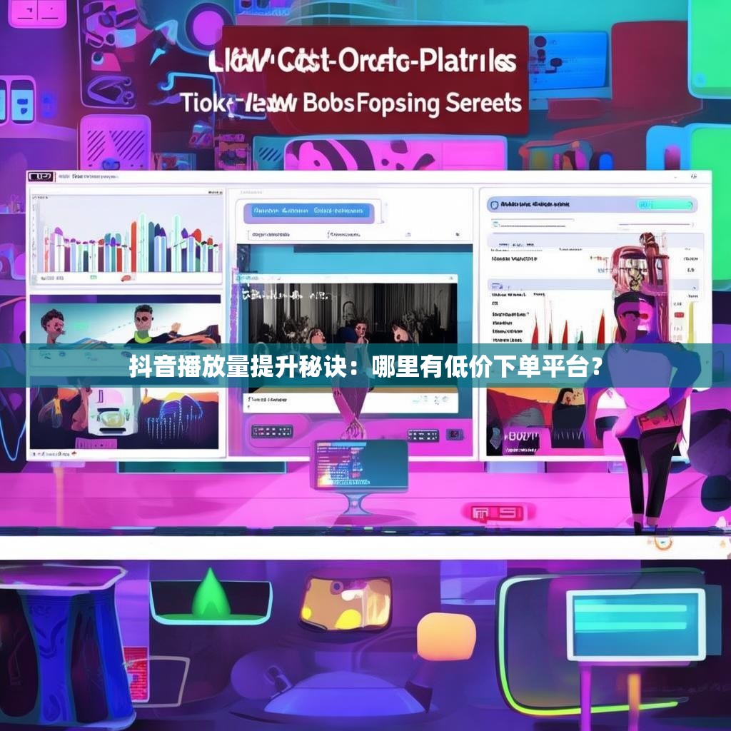 抖音播放量提升秘诀:哪里有低价下单平台?