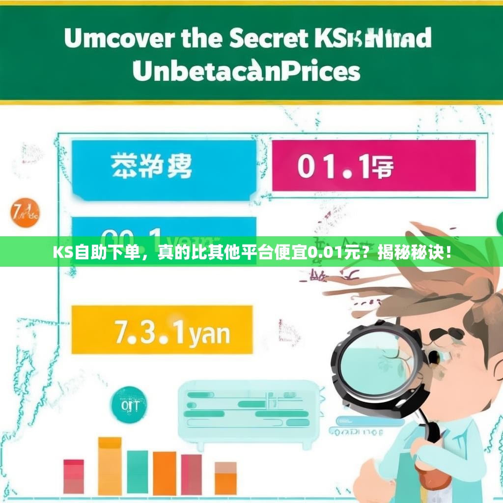 KS自助下单，真的比其他平台便宜0.01元？揭秘秘诀！
