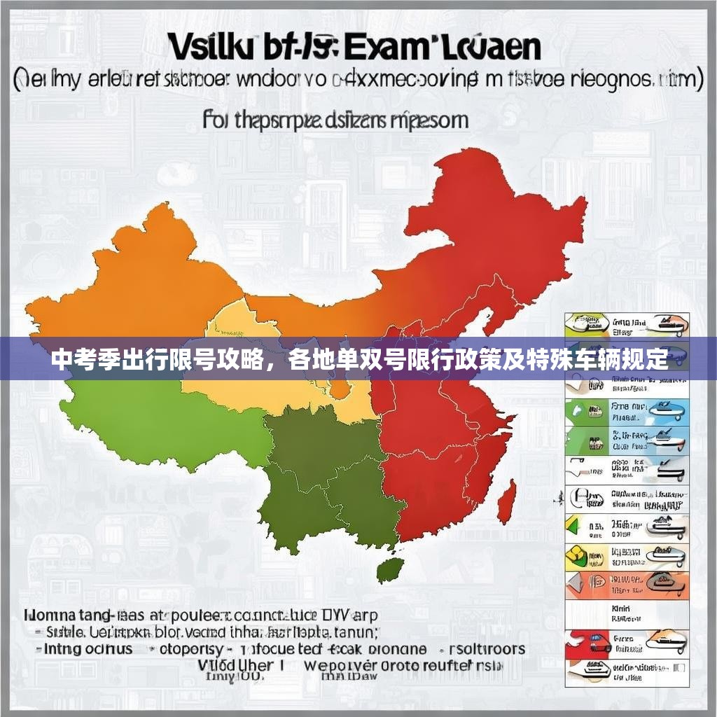 中考季出行限号攻略，各地单双号限行政策及特殊车辆规定