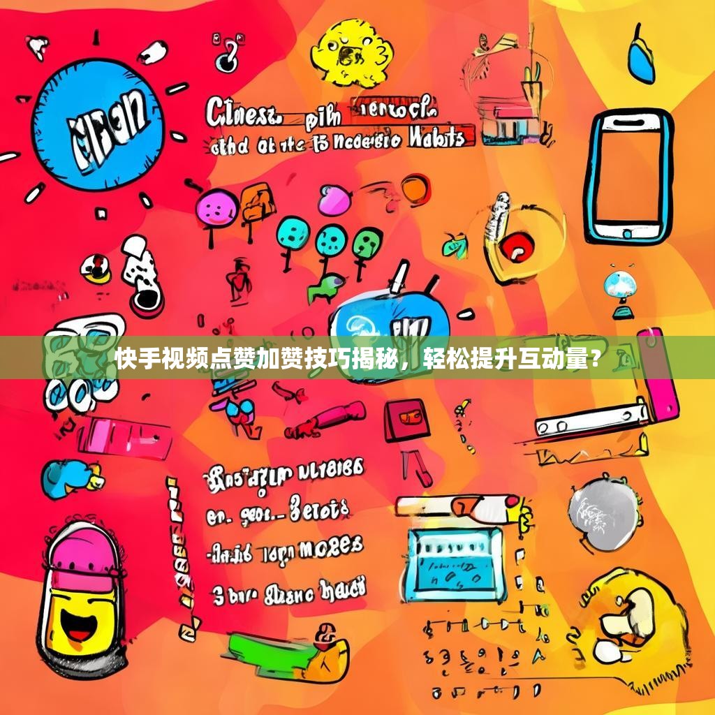 快手视频点赞加赞技巧揭秘，轻松提升互动量？