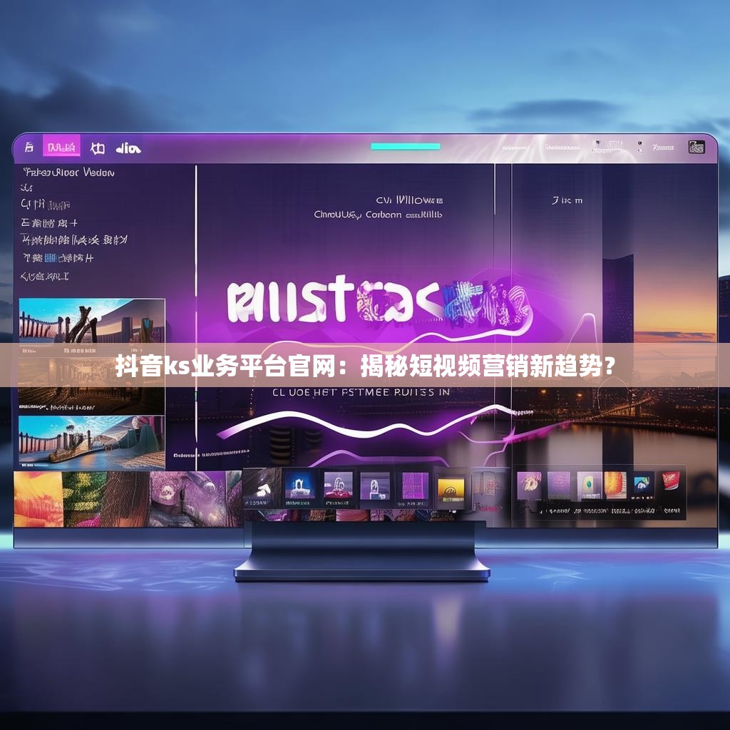 抖音ks业务平台官网:揭秘短视频营销新趋势?