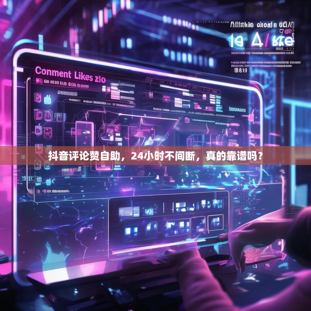 抖音评论赞自助，24小时不间断，真的靠谱吗？