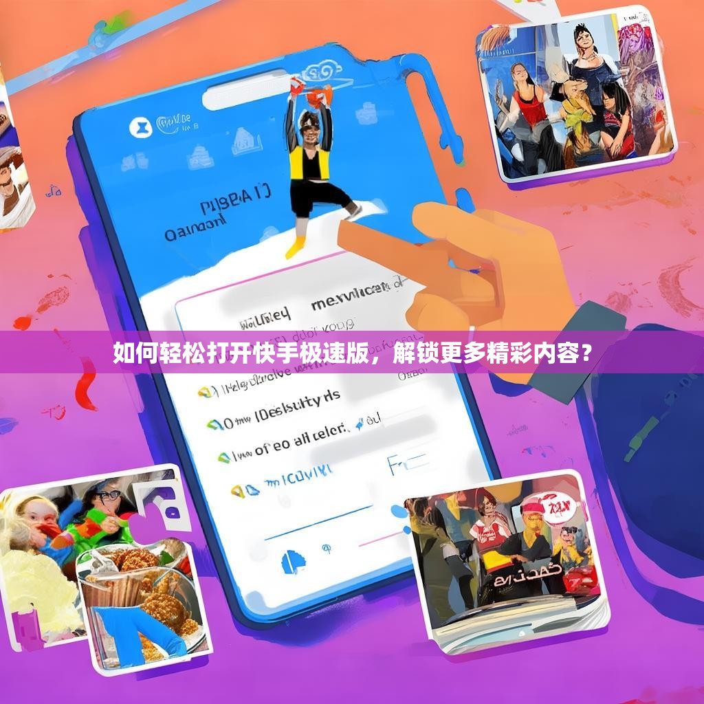 如何轻松打开快手极速版,解锁更多精彩内容?