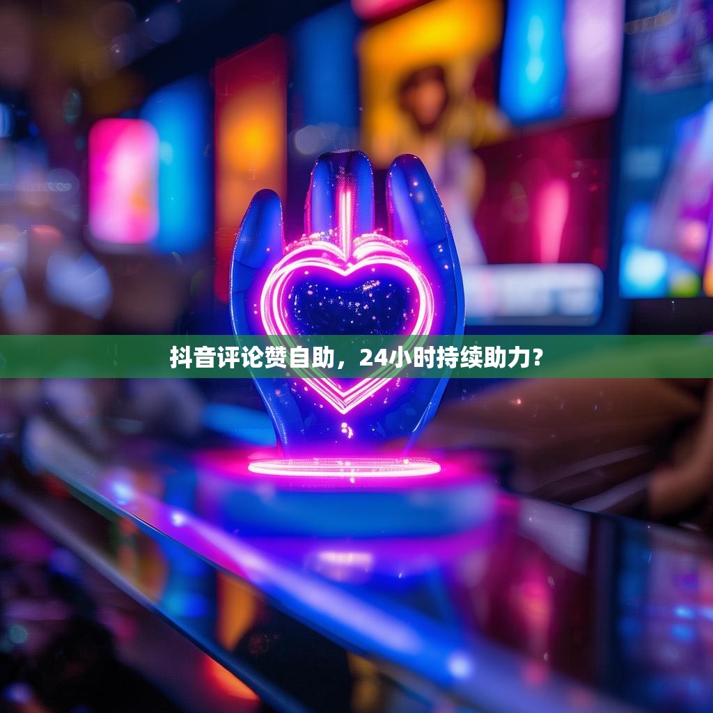 抖音评论赞自助，24小时持续助力？