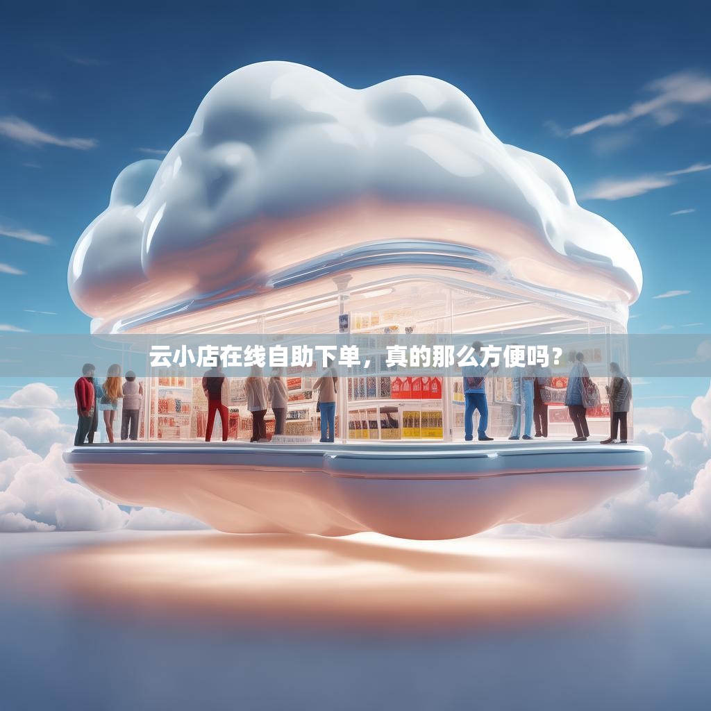 云小店在线自助下单，真的那么方便吗？