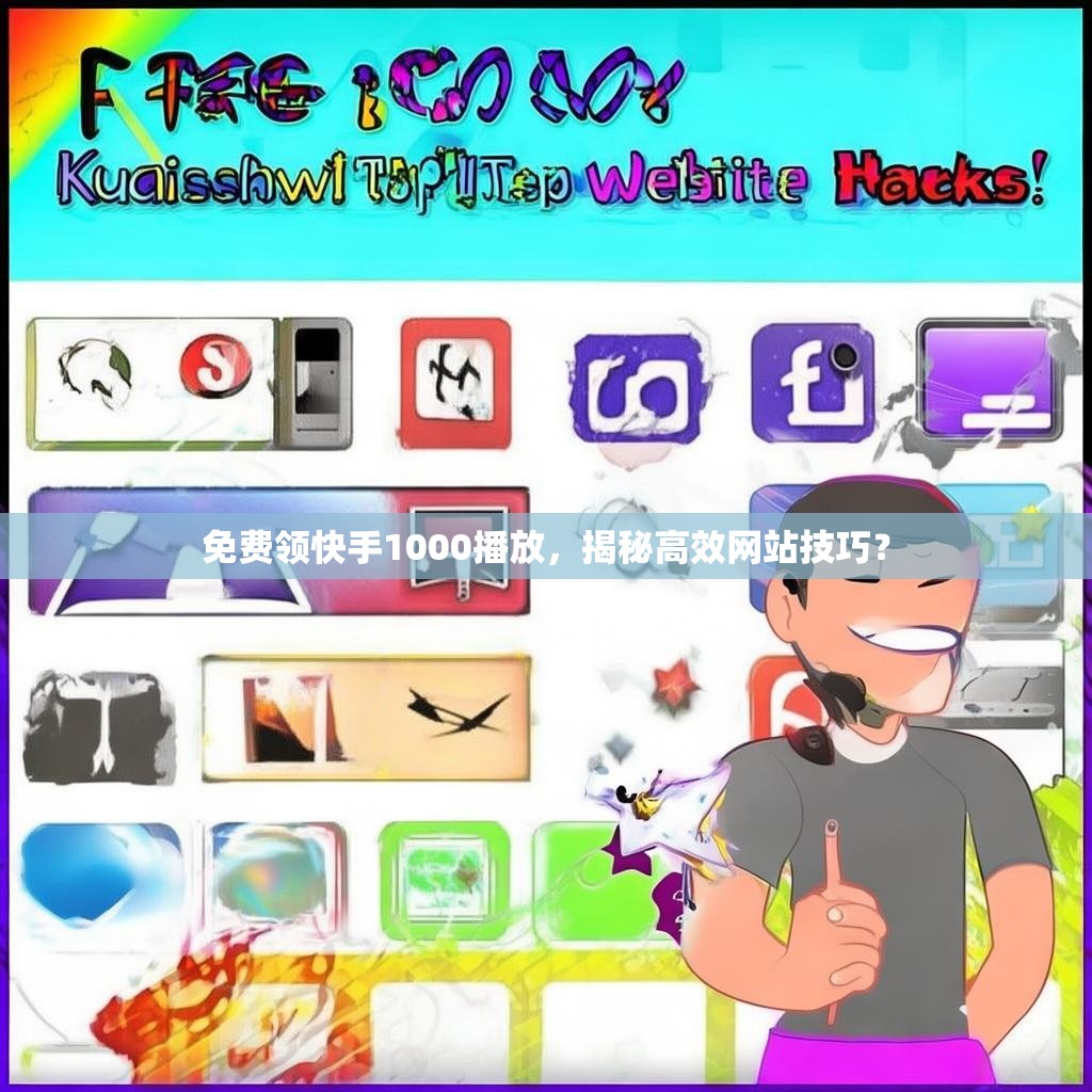 免费领快手1000播放，揭秘高效网站技巧？