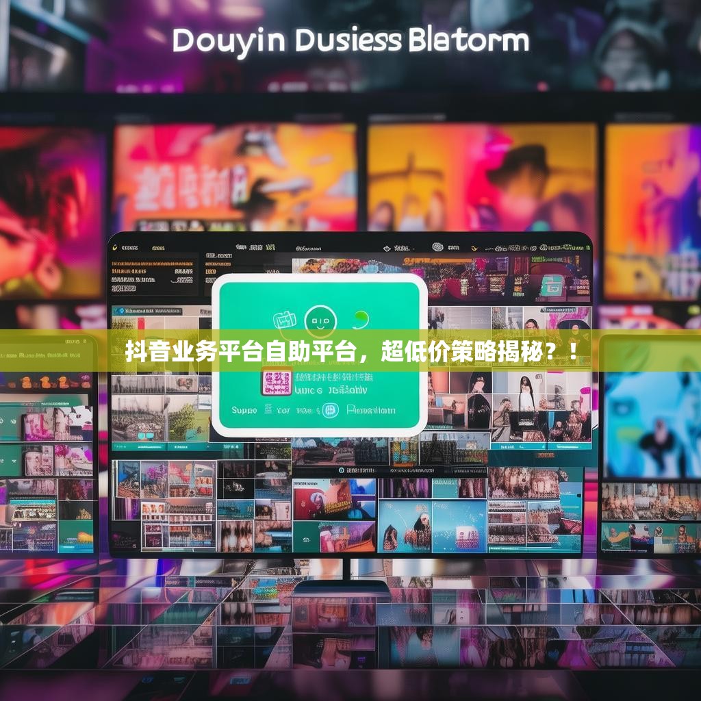 抖音业务平台自助平台，超低价策略揭秘？！