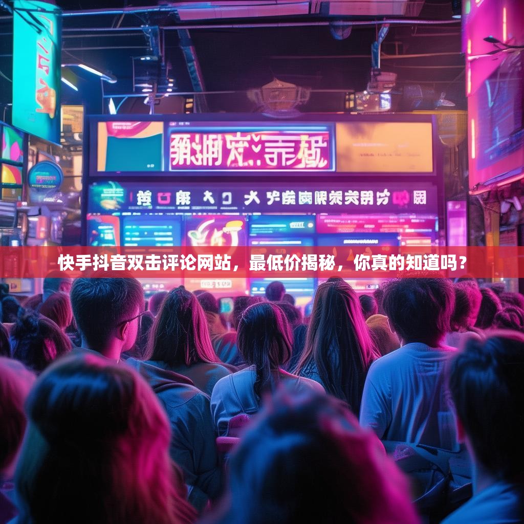 快手抖音双击评论网站，最低价揭秘，你真的知道吗？