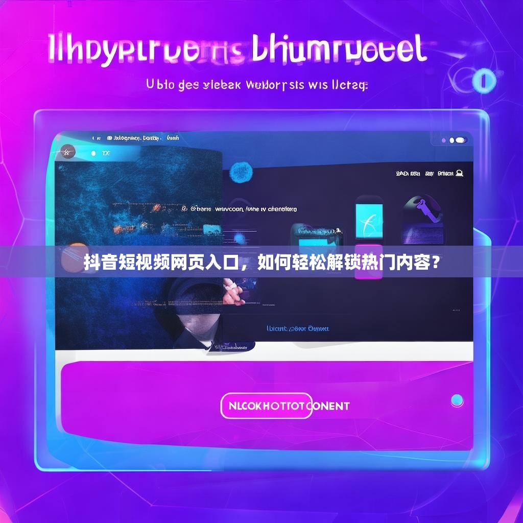 抖音短视频网页入口，如何轻松解锁热门内容？