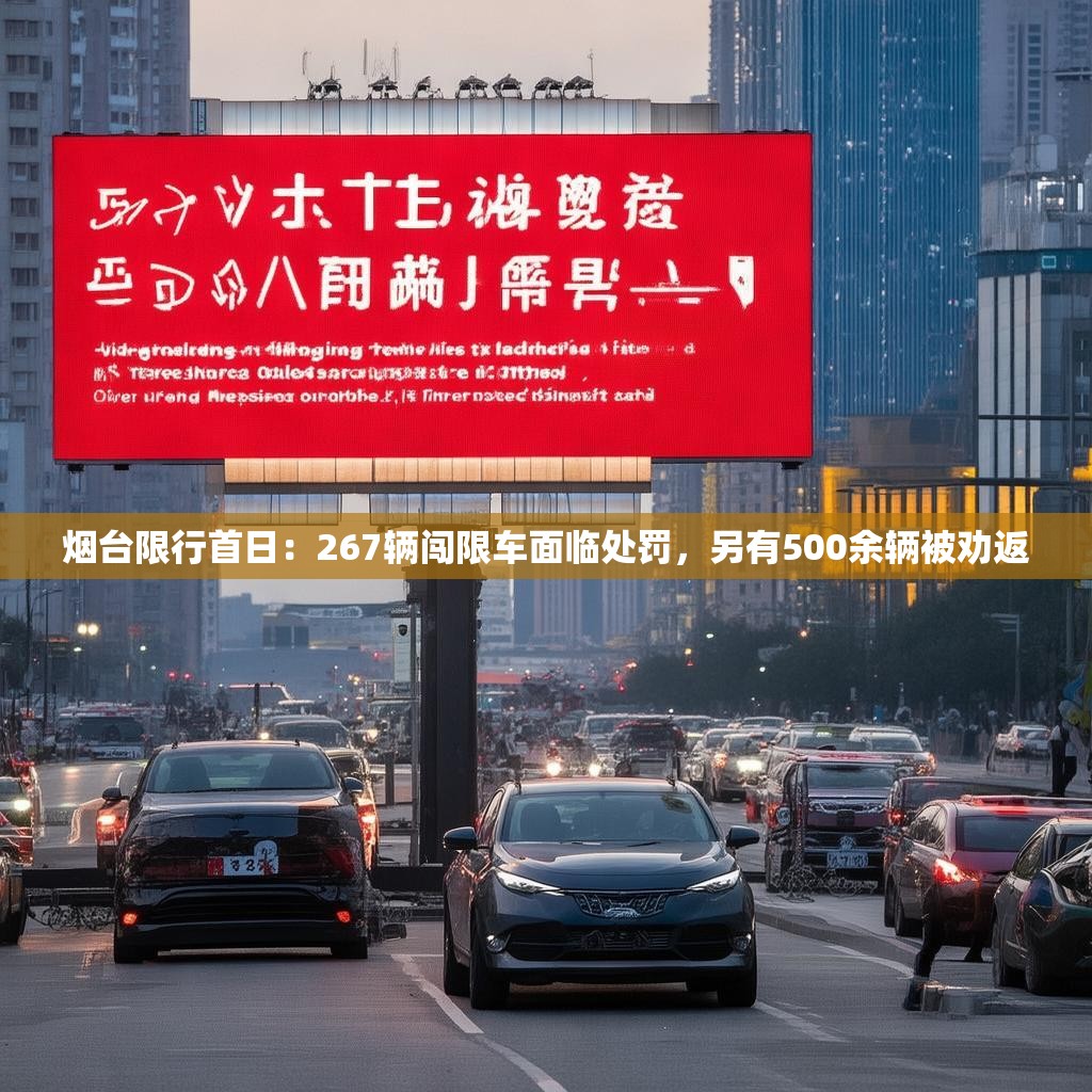 烟台限行首日：267辆闯限车面临处罚，另有500余辆被劝返