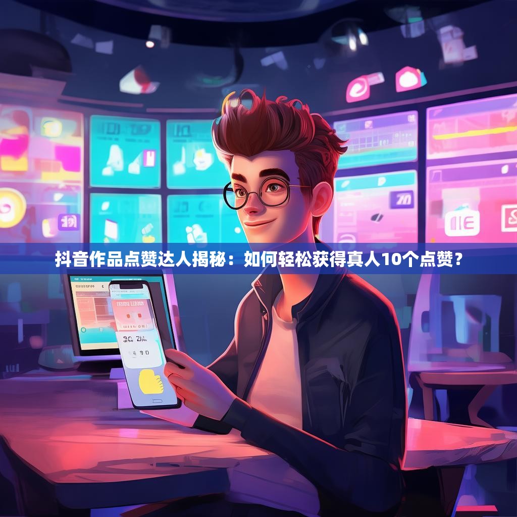 抖音作品点赞达人揭秘：如何轻松获得真人10个点赞？