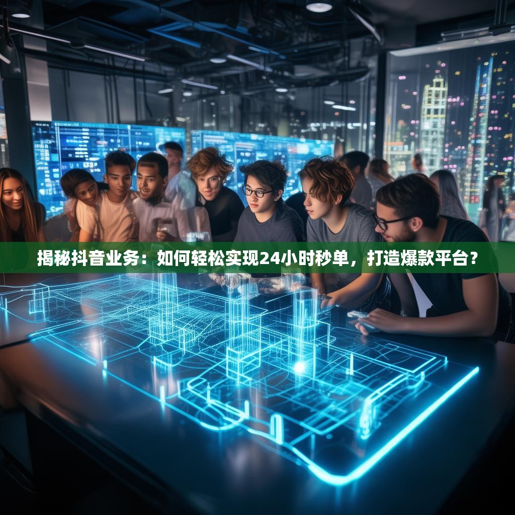 揭秘抖音业务:如何轻松实现24小时秒单,打造爆款平台?