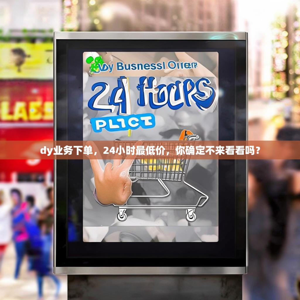 dy业务下单，24小时最低价，你确定不来看看吗？