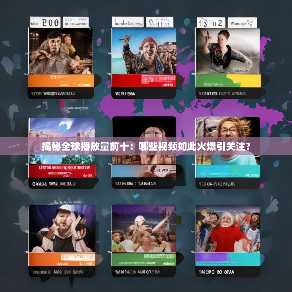 揭秘全球播放量前十：哪些视频如此火爆引关注？