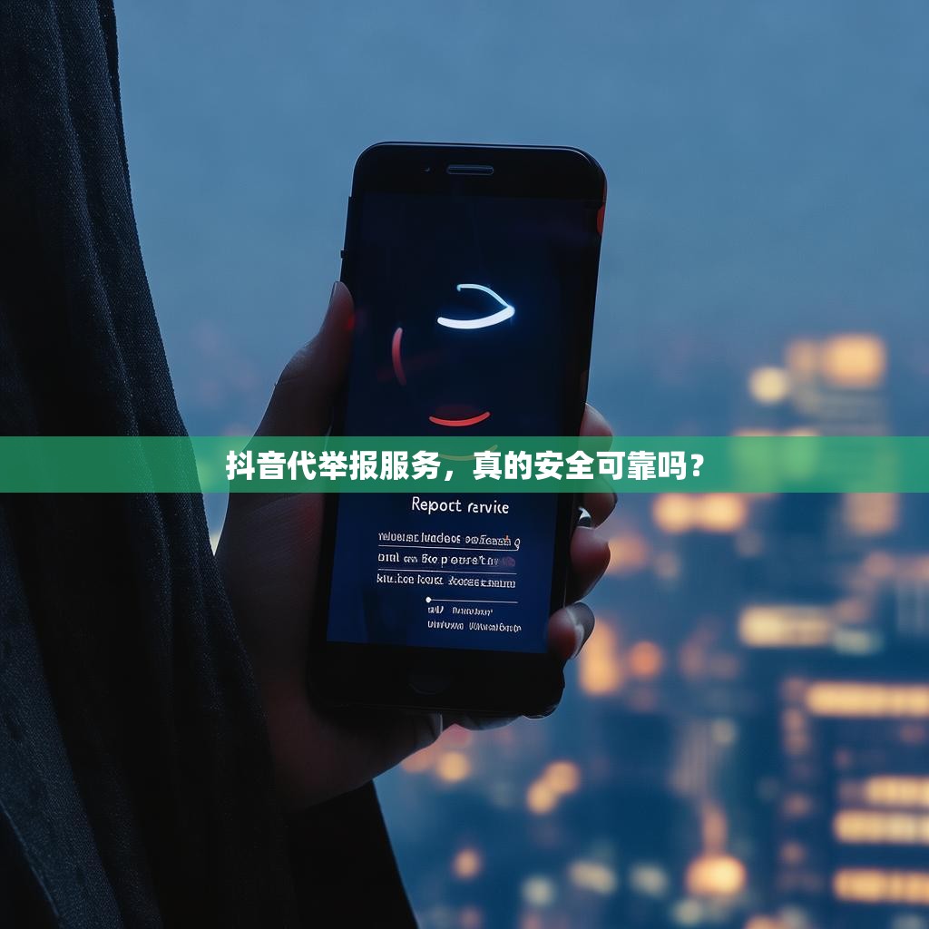 抖音代举报服务，真的安全可靠吗？