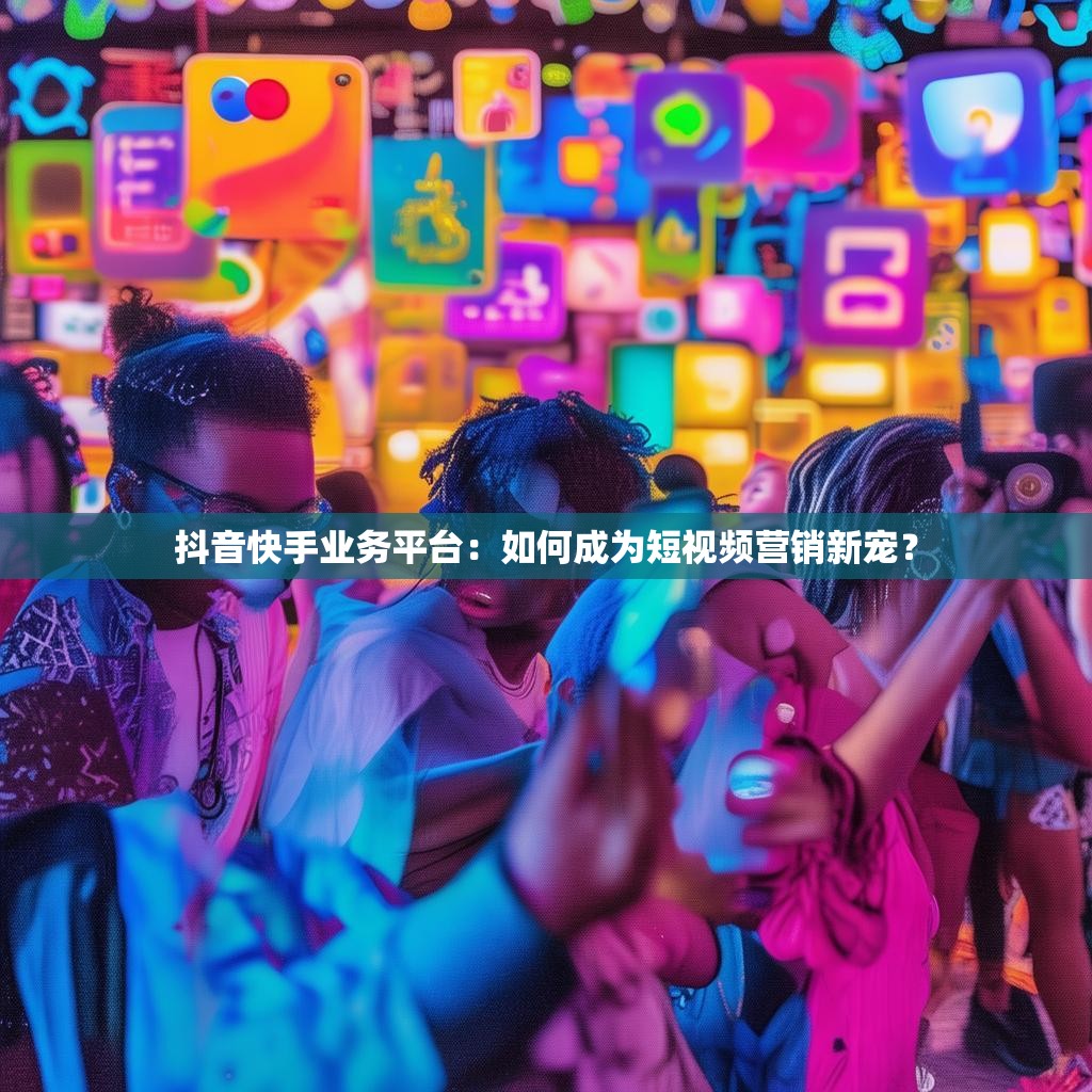 抖音快手业务平台:如何成为短视频营销新宠?