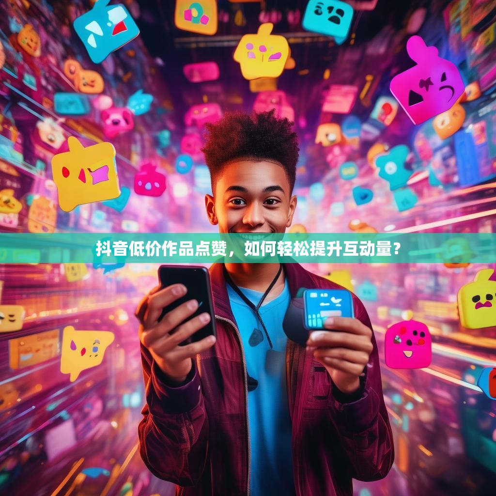 抖音低价作品点赞，如何轻松提升互动量？