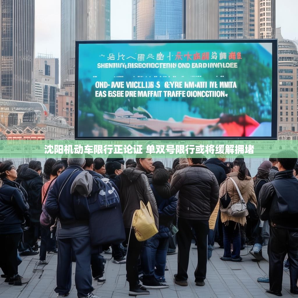 沈阳机动车限行正论证 单双号限行或将缓解拥堵