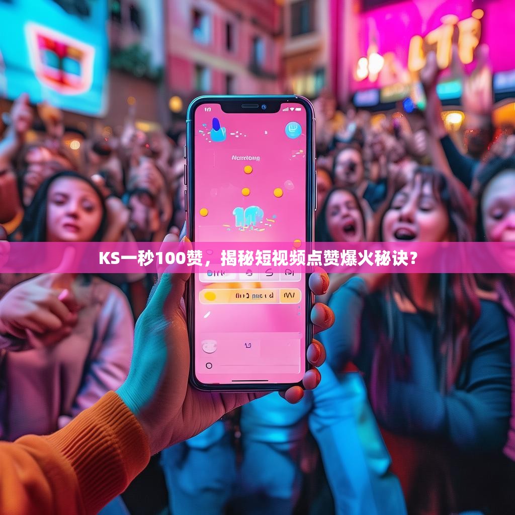 KS一秒100赞，揭秘短视频点赞爆火秘诀？