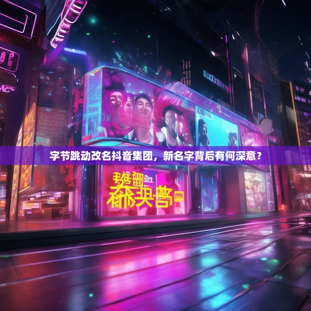 字节跳动改名抖音集团，新名字背后有何深意？