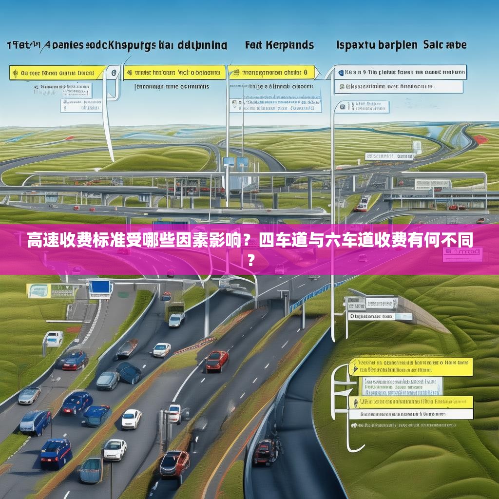 高速收费标准受哪些因素影响？四车道与六车道收费有何不同？