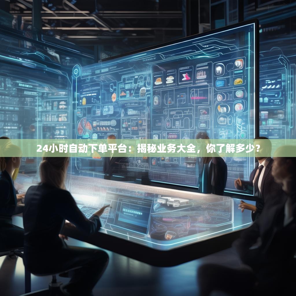24小时自动下单平台：揭秘业务大全，你了解多少？