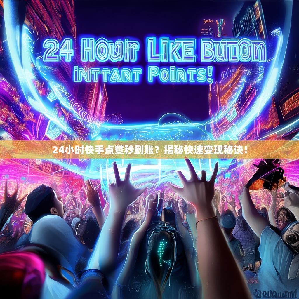 24小时快手点赞秒到账？揭秘快速变现秘诀！