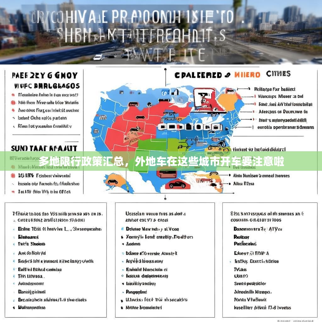 多地限行政策汇总，外地车在这些城市开车要注意啦