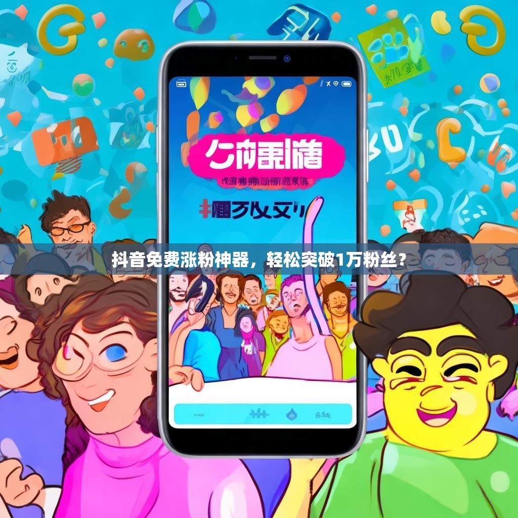 抖音免费涨粉神器，轻松突破1万粉丝？