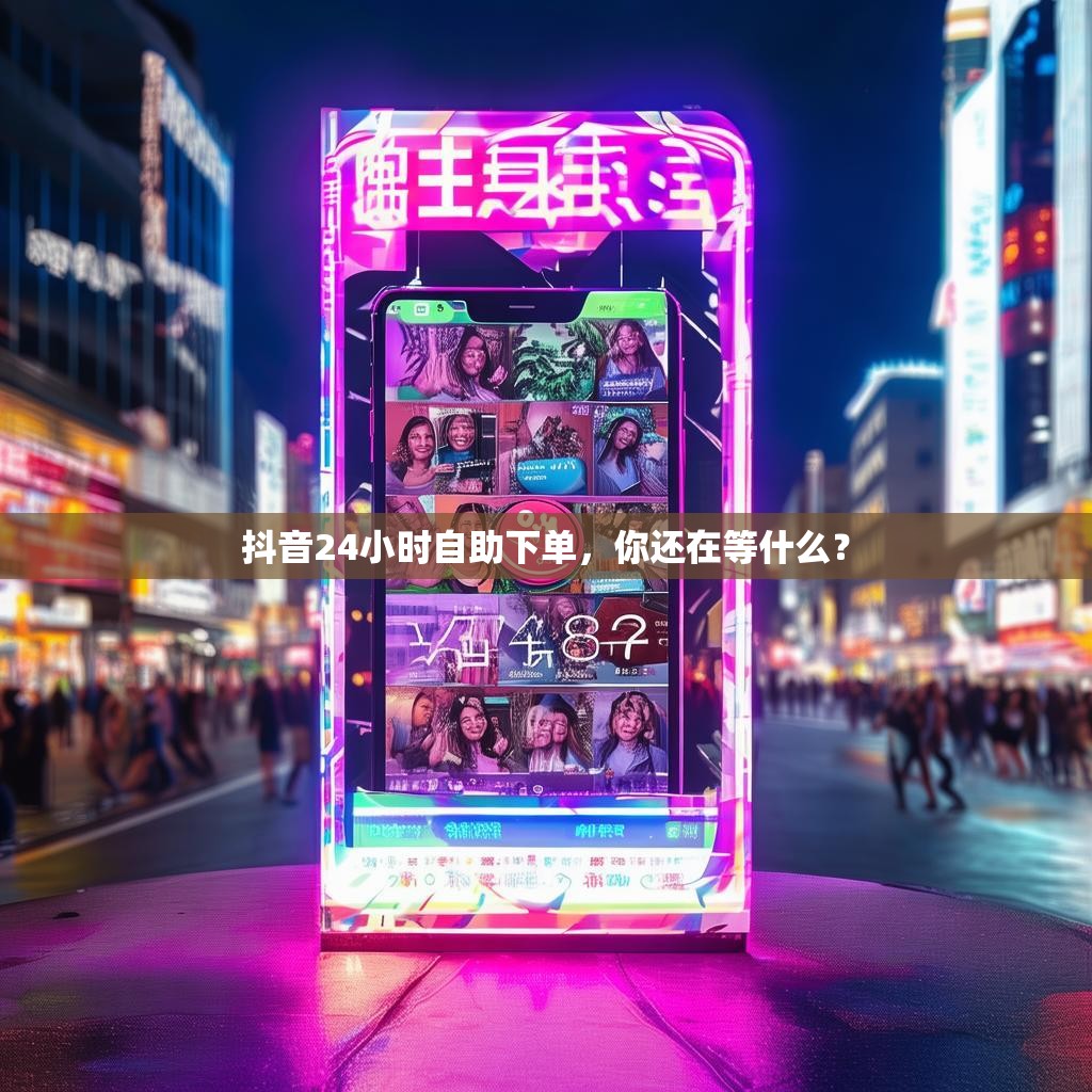 抖音24小时自助下单,你还在等什么?