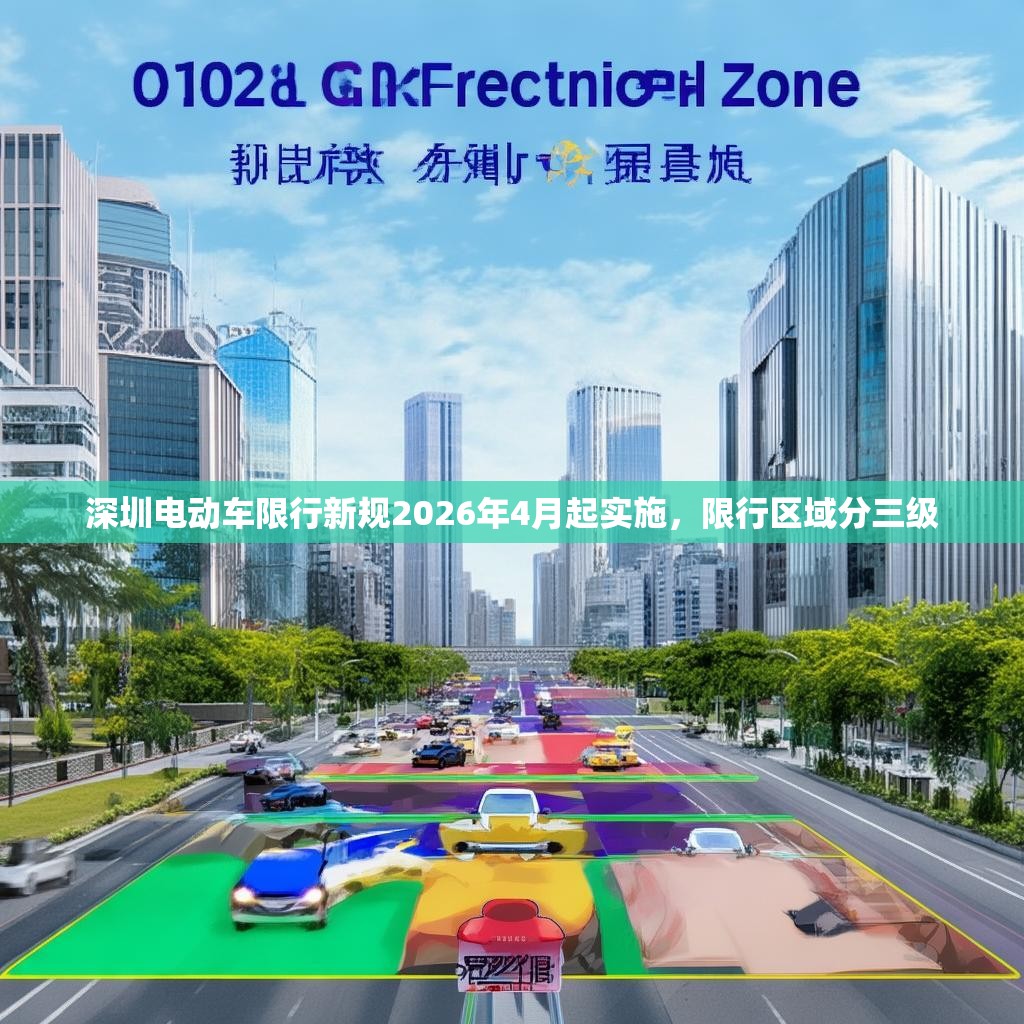 深圳电动车限行新规2026年4月起实施,限行区域分三级
