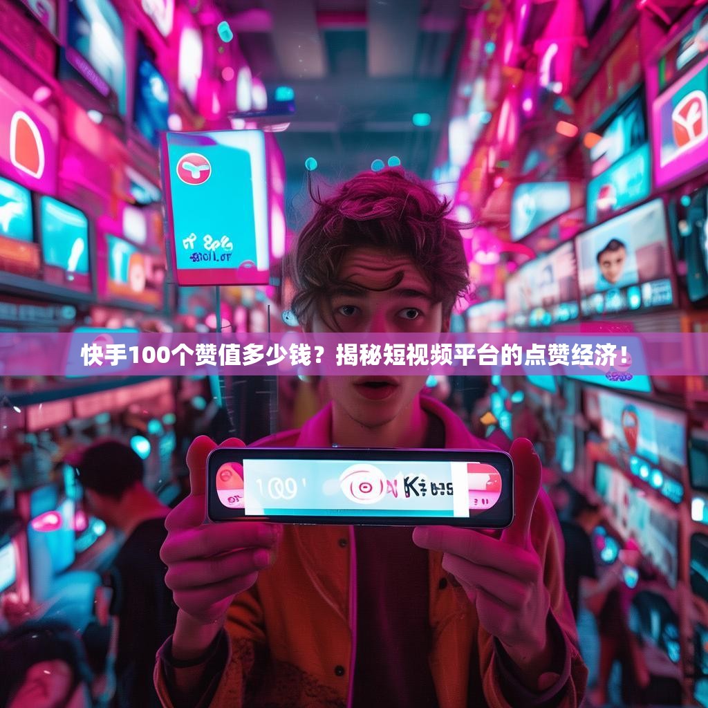 快手100个赞值多少钱？揭秘短视频平台的点赞经济！